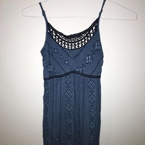 Francesca’s Blue Woven Dress
